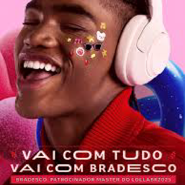 Cartaz de divulgação Lollapalooza 2025 Bradesco